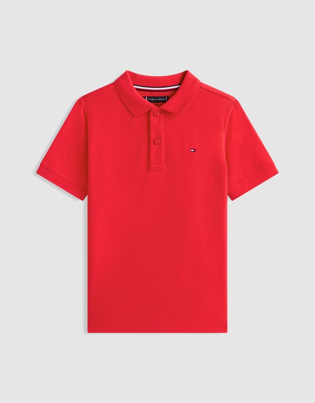 Tommy Hilfiger - Essential Flag Embroidery Regular Fit Polo - Kids