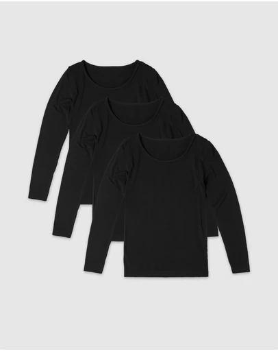 Boody - 3-Pack  Long Sleeve Top