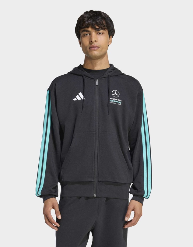 adidas Performance - MERCEDES - AMG PETRONAS FORMULA 1 TEAM DNA FULL ZIP HOODY Mens