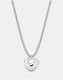 Luv Aj - Mercury Disc Sparkle Necklace