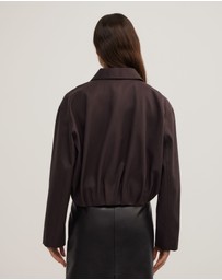 Witchery - Gathered Hem Bomber Jacket