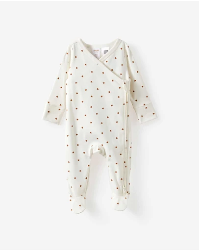 Cotton On Kids - Organic Cross Over Zip Romper