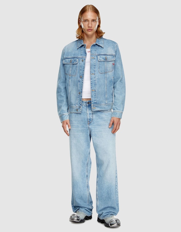 Diesel - Regular-fit trucker jacket