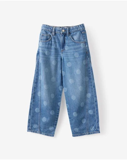 Cotton On Kids - Unisex Super Barrel Leg Denim Jean