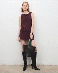 M.N.G - Suit Waistcoat With Buttons