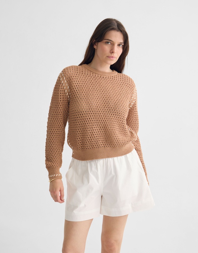 Oxford - Gaby Cotton Crew Neck