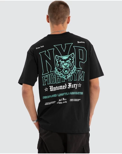 Nena & Pasadena - Division Box Fit Tee