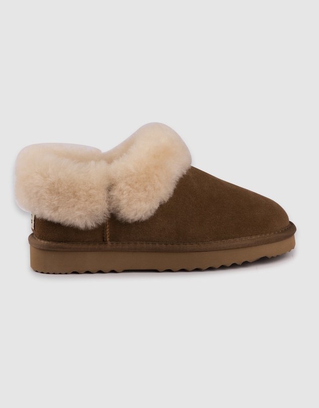 AusWooli Ugg Boots - Coogee Sheepskin Wool Ankle Slippers