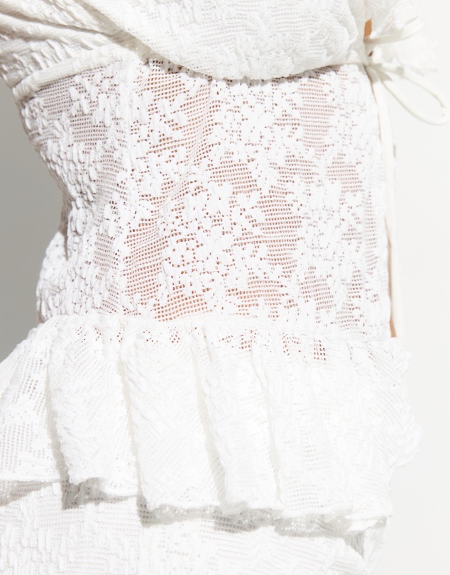 Dazie - Island Time Crochet Lace Top