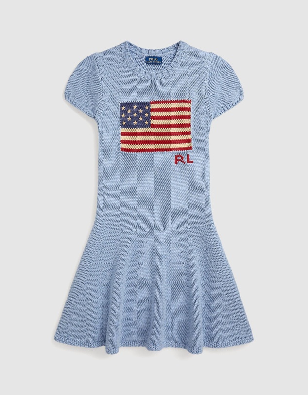 Polo Ralph Lauren - Flag Sweater Dress - Kids
