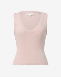 Forcast - Devon V-Neck Singlet