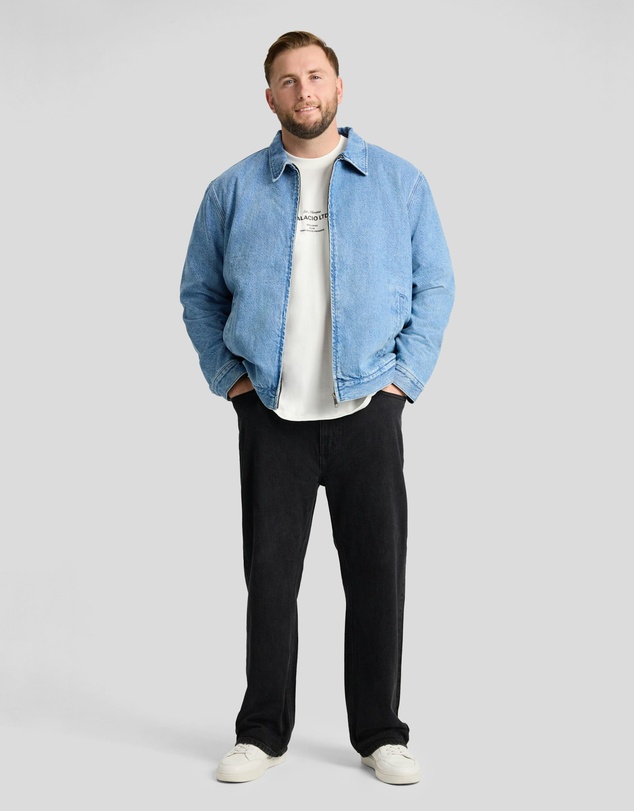 Johnny Bigg - Denim Zip Thru Jacket