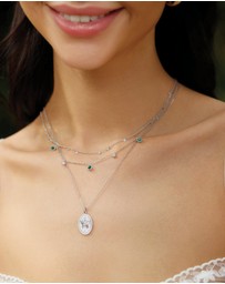 Ania Haie - Silver Butterfly Pendant Necklace