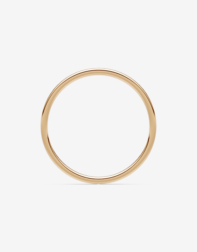 Michael Hill - 2mm Lite Half Round Wedding Band in 10kt Yellow Gold