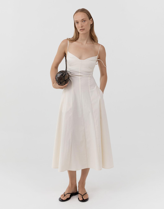 St. Agni - Panelled Bustier Dress