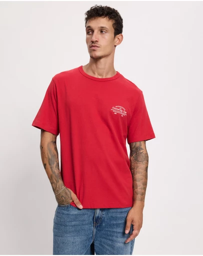 Jack & Jones - Nantucket Script Chest Tee