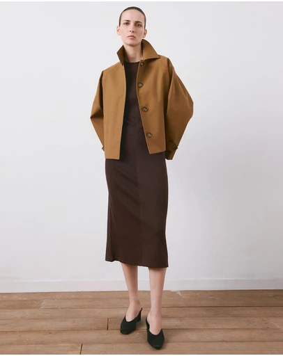 M.N.G - Midi-Dress With Draped Detail