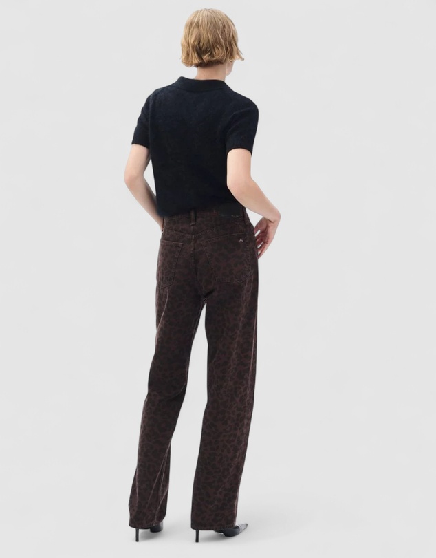 rag & bone - Shea Full Relaxed Straight Jeans