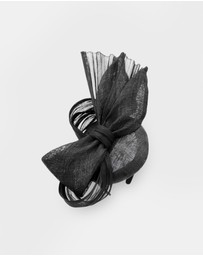 Morgan & Taylor - Illiana Fascinator in Black