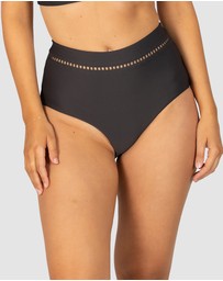 Baku Swimwear - Rococco Lace High Waist Bikini Bottom