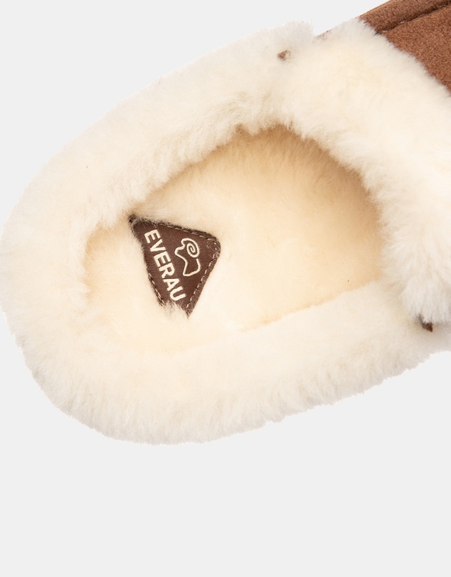 EVERAU - EverAU Ugg Creago Cow Suede Upper Loafer Oxfords Flats