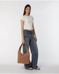PETA AND JAIN - Yoko Studded Hobo Bag