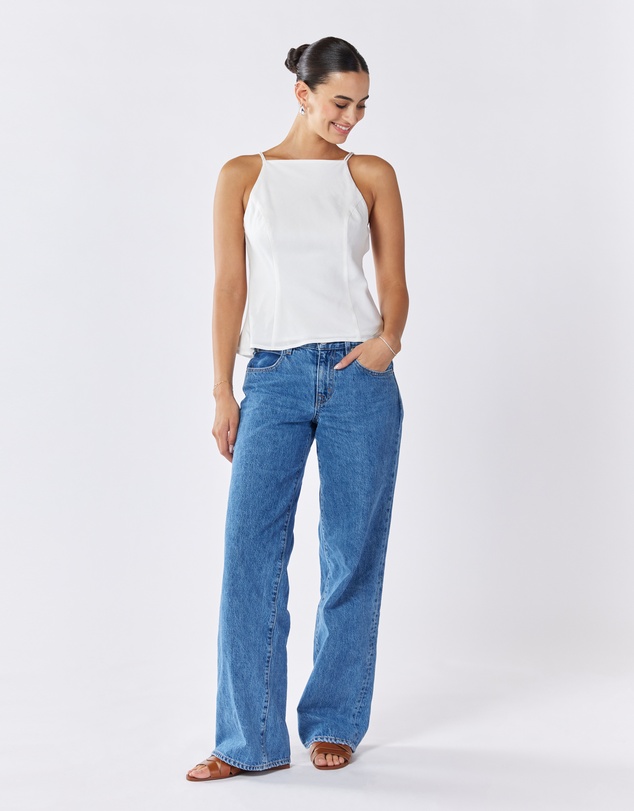 ids - Sunset Criss-Cross Top