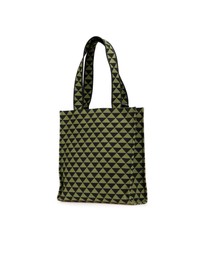 Pre-Loved by Azura Reborn - Pre-Loved Jacquard Triangolo Symbole Shopping Tote