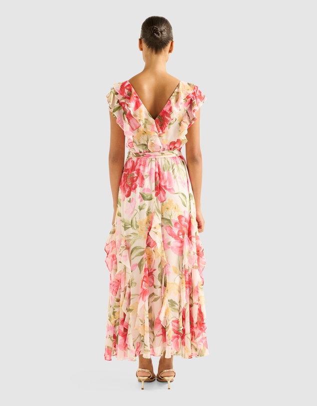 Forever New - Naya Ruffle Midi Dress