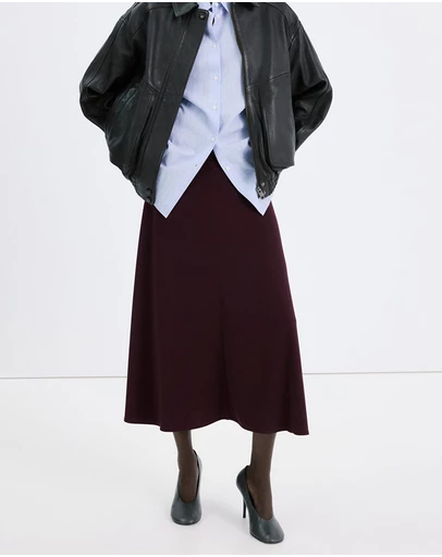 M.N.G - Fine Knit Midi Skirt