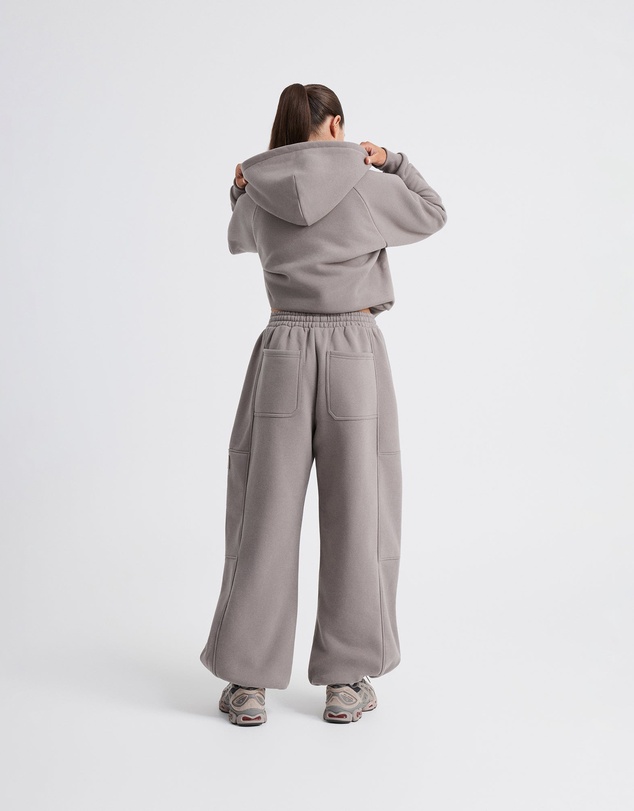 Upstate - Plush Barrel Track Pant - Cinder