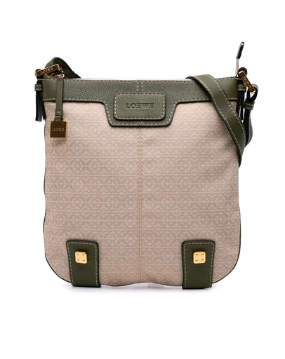 Pre-Loved by Azura Reborn - Pre-Loved Anagram Canvas New Road Crossbody