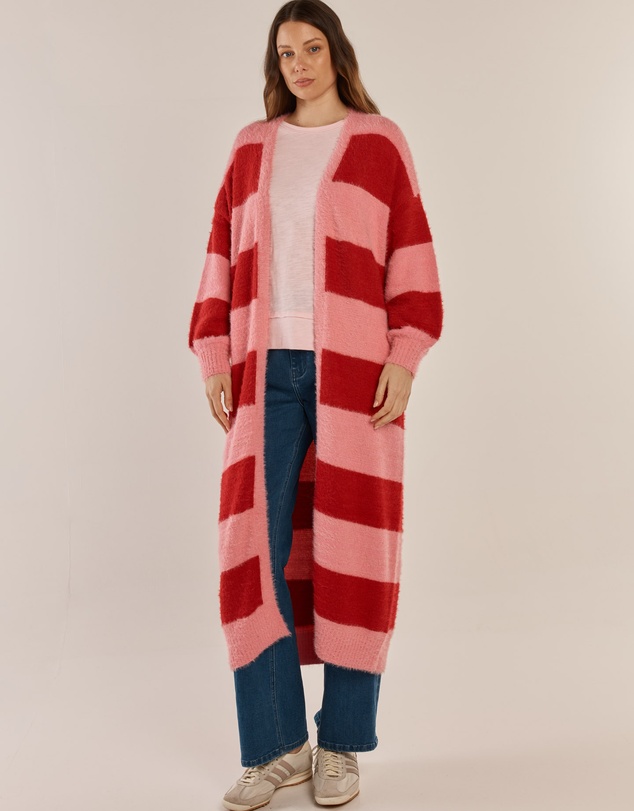 Betty Basics - Franca Long Knit Cardigan