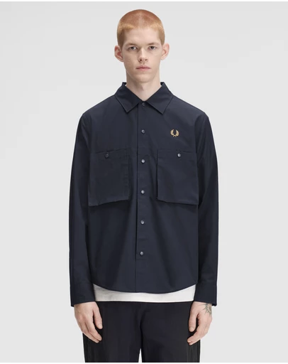 Fred Perry - Snap Front Overshirt