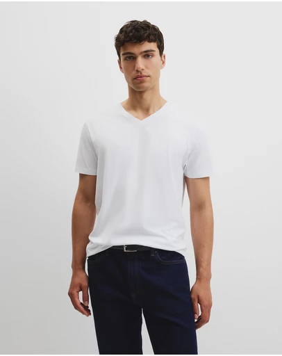 Country Road - Pima Cotton V-neck T-shirt