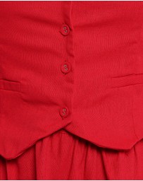 Petal & Pup - Milani Mini Dress - Red
