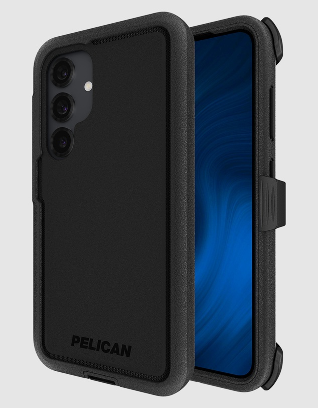 Pelican - Pelican Voyager Case w/ Magnet & Holster for Galaxy S25