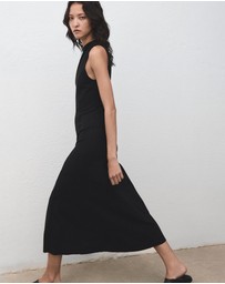 M.N.G - Midi-Dress With Stitching