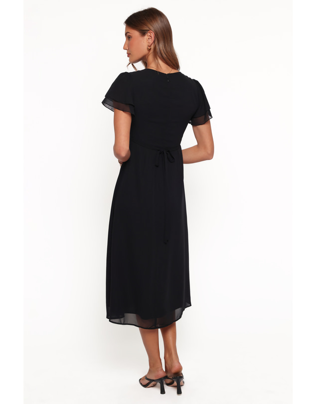Petal & Pup - Laurina Midi Dress - Black