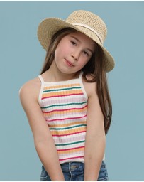 Morgan & Taylor - Mini Rosalie Floppy Hat