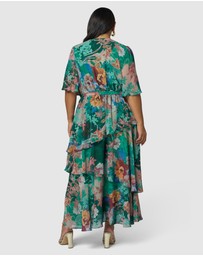 Pink Dusk by Curve Project - Hypnotic Maxi Dress