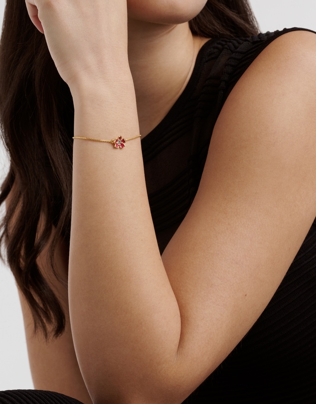Ted Baker - PETIAL: Painted Flower Adjustable Bracelet