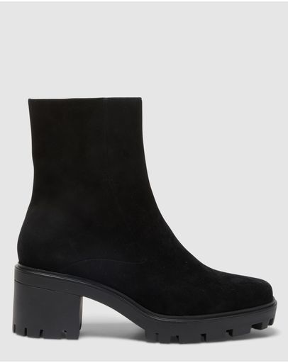 BLACK SUEDE