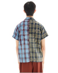 THE TALES - The Tales Half n Half Flannel Camp Shirt