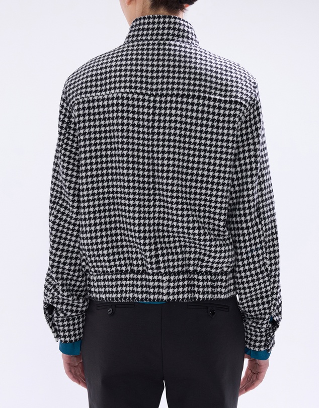 Marcs - Quinn Houndstooth Bomber Jacket