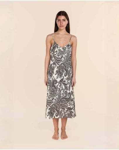 Gingerlilly - Caroline Cotton Sateen Chemise