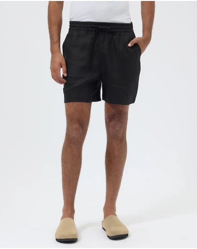 AERE - Euro Resort Linen Shorts
