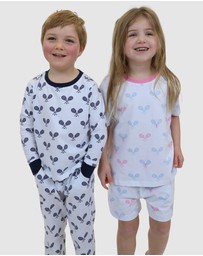 Sant And Abel - Kids Tennis Bows Short PJ Set