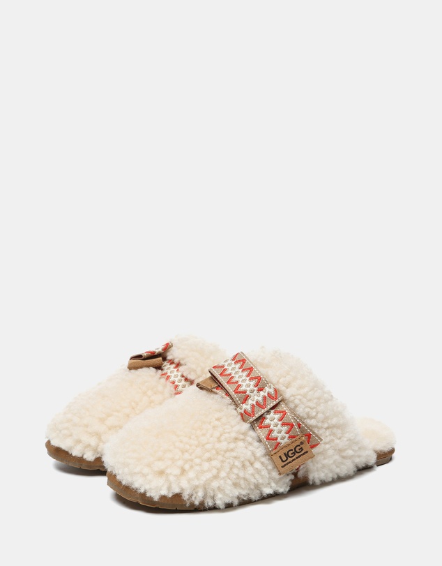 EVERAU - Australian Shepherd Ugg Cecil Double Faced Sheepskin Upper House Shoes