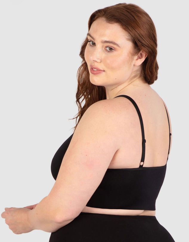 B Free Intimate Apparel - Long Line Spaghetti Strap Bralette (A-B-C-D-DD-E-F) Cup
